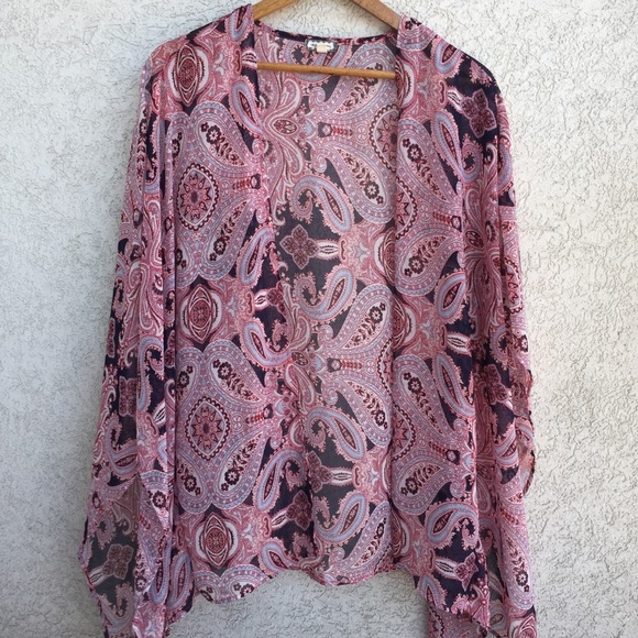 EUC eyeshadow kimono-style top - Picture 8 of 9